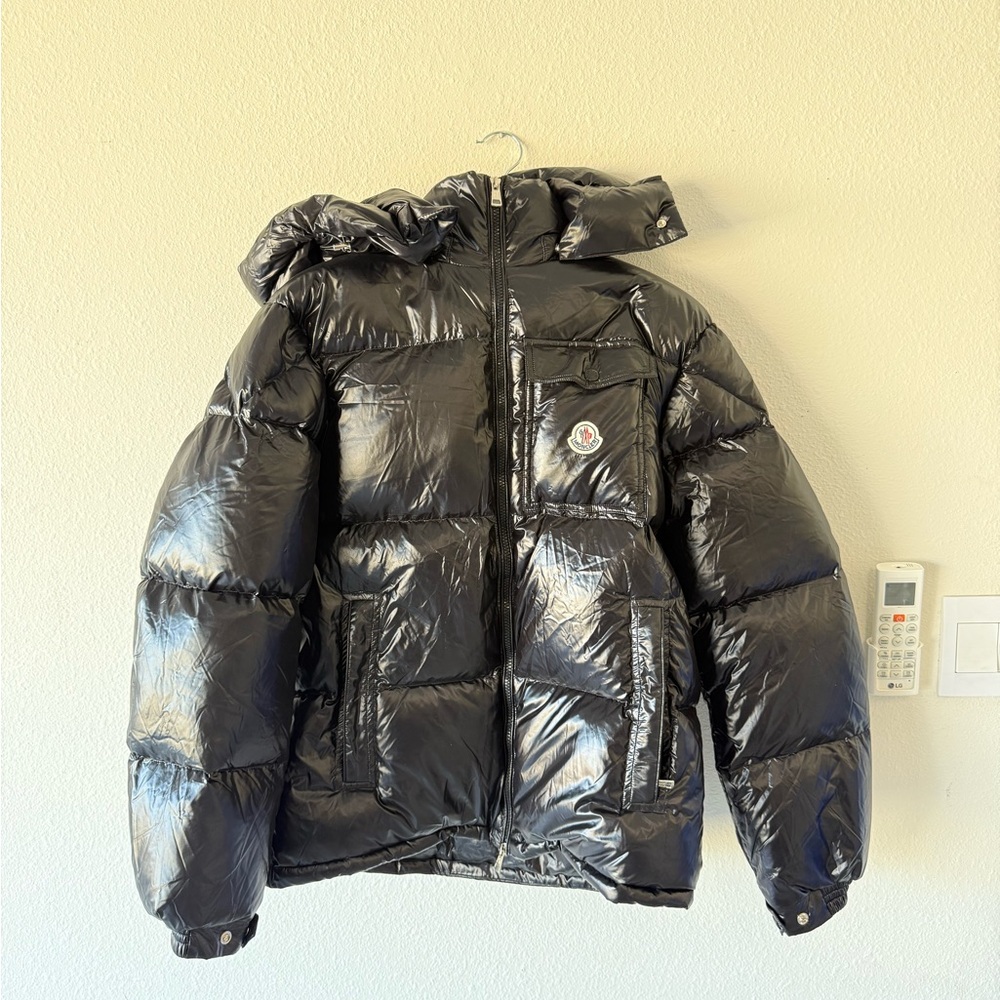 Moncler Maya Giubbotto Down Jacket Black Size 5 (XL) — New With Tags Authentic